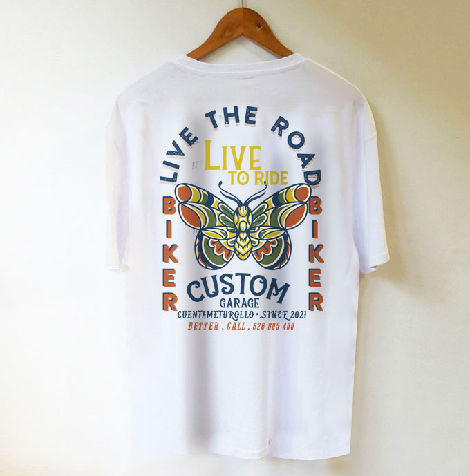 camiseta blanca live cuentameturollo