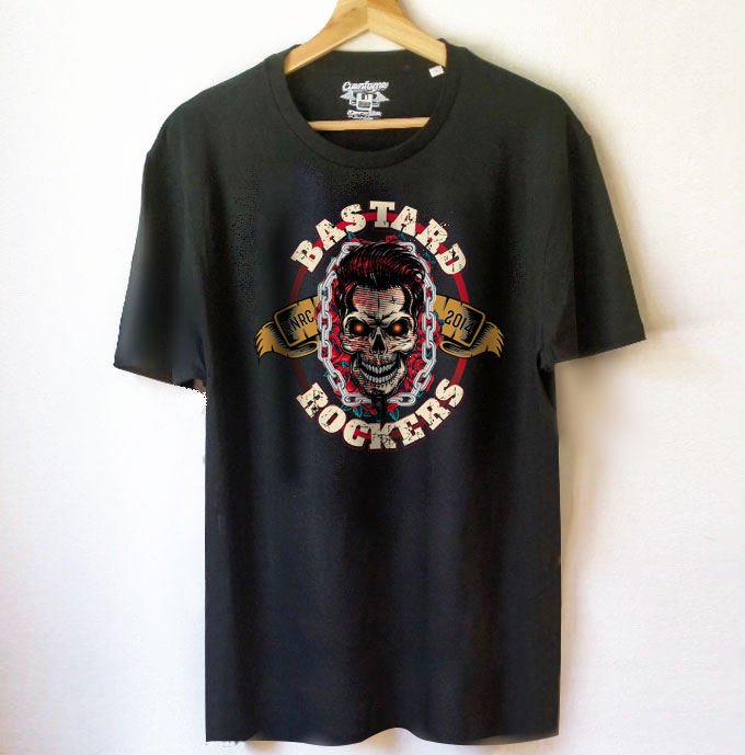 camiseta grupo motos custom cuentameturollo