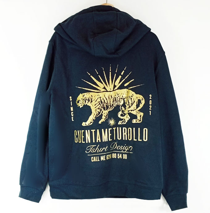 sudadera brillo cuentameturollo