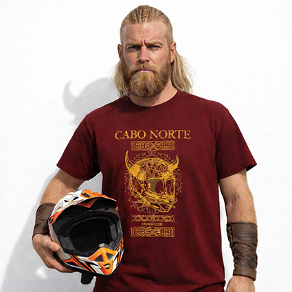 camiseta moto on road