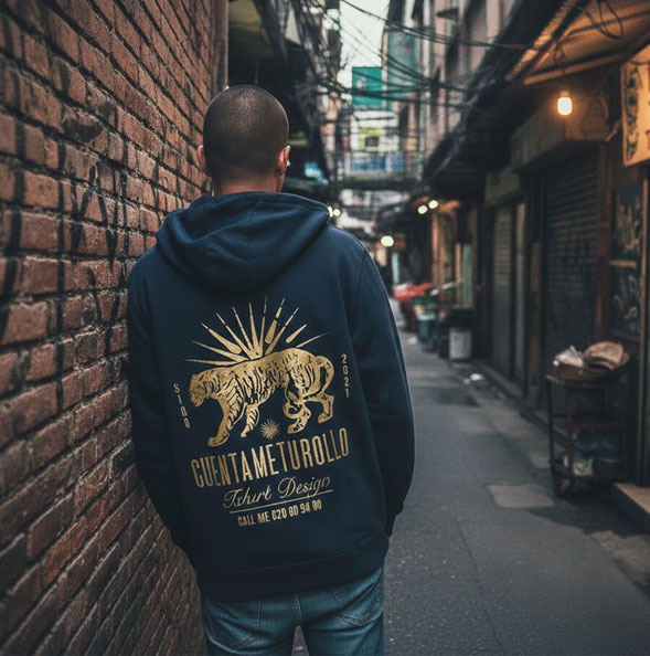 sudadera dorada cuentameturollo